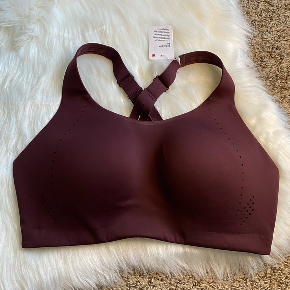 lululemon athletica Other - Lululemon air support bra high support Burgundy